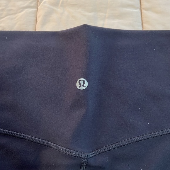 Lululemon align crop leggings size 6 in cool gray color - Picture 2 of 5